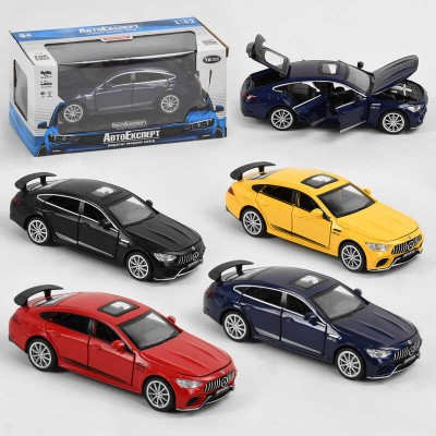 Машинка 26902 (48) "Авто Експерт", 4 кольори, металопластик, 1:32, світло, звук, інерція, відчиняються двері, багажник, капот, МІКС ВИДІВ