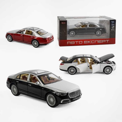Машина TX 90740 (48/2) "Авто Експерт", 3 кольори, металопластик, масштаб 1:22, світло, звук, інерція, відчиняються двері, багажник та капот, ВИДАЄТЬСЯ ТІЛЬКИ МІКС ВИДІВ