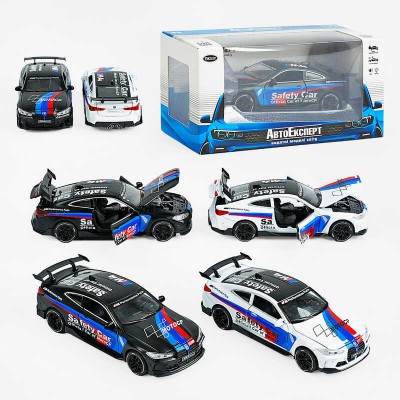 Машинка RS-14707 (48/2) "Авто Експерт", 2 кольори, металопластик, 1:32, звук, світло, інерція, рухомі елементи