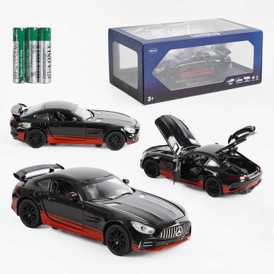 Машинка GT-0669 (24/2) "Авто Експерт", металопластик, 1:24, звук, світло, інерція, відчиняються двері та багажник, парогенератор