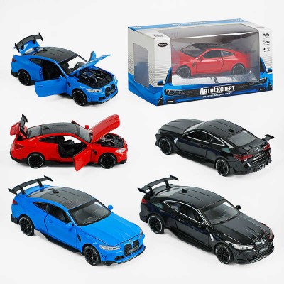 Машинка RS-16079 (48/2) "Авто Експерт", 3 кольори, металопластик, 1:32, звук, світло, інерція, рухомі елементи, ВИДАЄТЬСЯ ТІЛЬКИ МІКС ВИДІВ