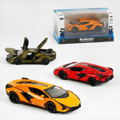 Машинка TK - 10517 (48/2) "Авто Експерт", 3 кольори, металопластик, 1:32, звук, світло, інерція, рухомі елементи, ВИДАЄТЬСЯ МІКС ВИДІВ