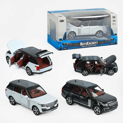 Машинка RS-17100 (48/2) "Авто Експерт", 2 кольори, металопластик, 1:32, звук, світло, інерція, рухомі елементи