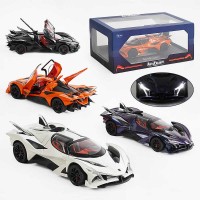 Машинка GT-2160 (24/2) "Авто Експерт", 4 кольори, металопластик, 1:24, звук, світло, інерція, відчиняються двері, багажник, ВИДАЄТЬСЯ ТІЛЬКИ МІКС ВИДІВ