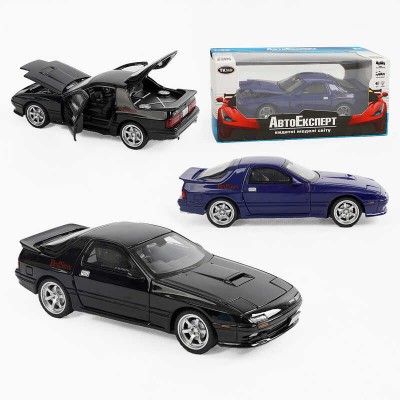 Машинка 36255 (48/2) "Авто Експерт" 2 види, металопластик, 1:32, звук, світло, інерція, відкриваються двері