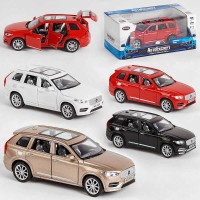 Джип металевий 35585 W (96/2) Авто Експерт , 4 кольори, 1:32, світло, звук, інерція, відчиняються двері, багажник