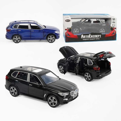 Машинка 36299 (48/2) "Авто Експерт" 2 види, металопластик, 1:32, звук, світло, інерція, відкриваються двері