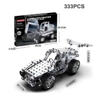 Конструктор YK 602 (36) "Спорткар", 333 деталі, металевий