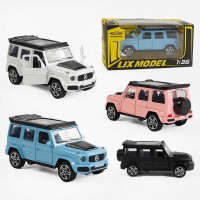 Машинка 36052 (72) 4 кольори, металопластиковий корпус, 1:36, інерція, звуки, підсвічування, відкриваються двері, ВИДАЄТЬСЯ ТІЛЬКИ МІКС ВИДІВ