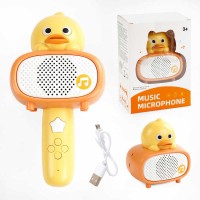 Мікрофон C 575-14 A (36) колонка, мелодії, пісні, фрази, підсвічування, USB-кабель