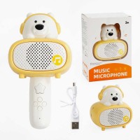 Мікрофон C 575-09 A (36) колонка, мелодії, пісні, фрази, підсвічування, USB-кабель