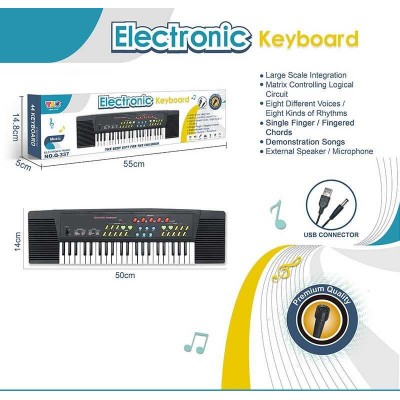 Піаніно Q 337 44 клавіші, мікрофон, звукові ефекти в магазині autoplus, з доставкою по Україні, краща ціна