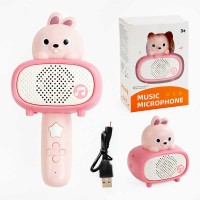 Мікрофон C 575-13 A (36) колонка, мелодії, пісні, фрази, підсвічування, USB-кабель