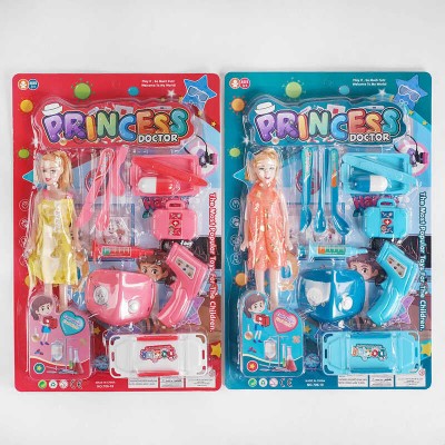 Набір лікаря 706-18 (96/2) 2 кольори, лялька, 11 елементів в магазині autoplus, з доставкою по Україні, краща ціна
