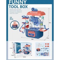 Набір лікаря 628 A 22 (36/2) "Funny medical box", 33 елементи, у коробці