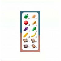 Набір продуктів XG 2008-1 (8) 17 елементів, у сітці