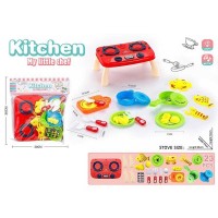 Кухонний набір 7707-13 “My Lyttle chef”, плитка, продукти, посуд