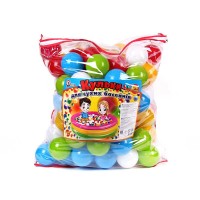 Набір кульок для сухих басейнів 4548 (2) 100шт, 80мм, "Technok Toys, в сумці