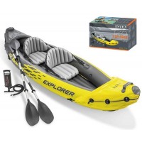 Intex Човен EXPLORER K2 68307 NP 312 х 91 х 51 см. з алюмінієвими веслами
