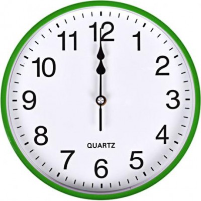 Настінний годинник Х2-39 "Круг" кольоровий корпус, білий циферблат 25*4см у магазині autoplus, з доставкою по Україні, краща ціна