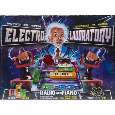 Електронний конструктор "Electro Laboratory. Radio+Piano" ELab-01-03/ДТ-ОО-09388 у магазині autoplus, з доставкою по Україні, краща ціна