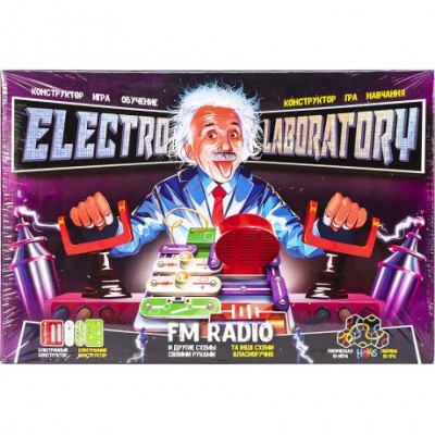 Електронний конструктор "Electro Laboratory. FM Radio" ДТ-ОО-09390/ELab-01-01 у магазині autoplus, з доставкою по Україні, краща ціна