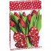 Пакет кольоровий великий "Квіти" вертикальний 25х39х8 см 5003 у магазині autoplus, з доставкою по Україні, краща ціна