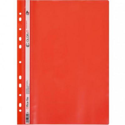 Швидкозшивач А4 "C" пластиковий червоний 69852 у магазині autoplus, з доставкою по Україні, краща ціна