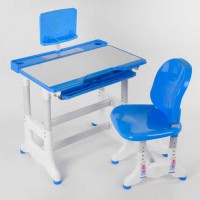 Парта зі стільчиком J 62505 регулюється висота і кут нахилу стільниці