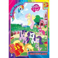 Пазли 70 ел. G-Toys My little PONY MLP 011 (62) + постер