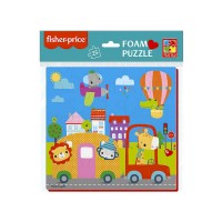 М'які пазли 22*23 Fisher-Price. Місто VT1109-05 англ Vladi Toys