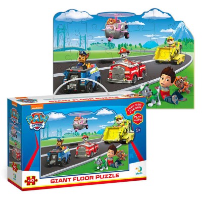 Великий пазл на підлогу "Paw Patrol" 200467 (16) "DoDo", 64х46 см