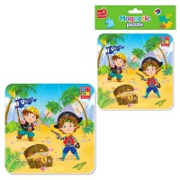 Магнітні бебі пазли Малюк зможе. Пірати VT3204-20 Vladi Toys