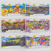 Картинка-пазл P44-03-01.02.03.04.05.06 Danko Toys , ОПИС УКР/РОС. МОВАМИ