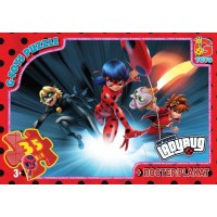 Пазли 35 ел. "G Toys" "Леді Баг" LB 1001 (62) + постер