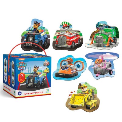 Пазл "Paw Patrol. Готові до дії" 200535 (18) "DoDo" 6 пазлів