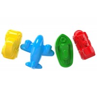 Формочка для піску 1486 (40) "Technok Toys" 4 шт. в наборі, в сітці