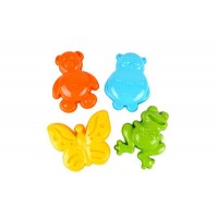 Формочки для піску 6757 (38) "Technok Toys", "Тварини", ЦІНА ЗА 1 ШТУКУ, 12см, у сітці