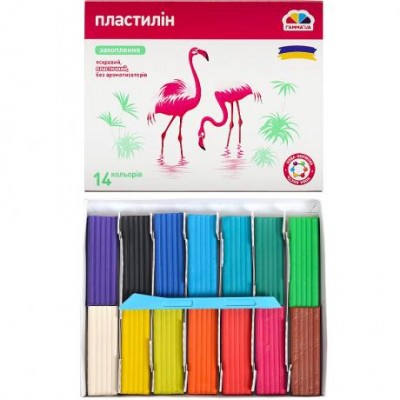 Пластилін "Захоплення" 14 кольорів, 224 г "Гамма" у магазині autoplus, з доставкою по Україні, краща ціна