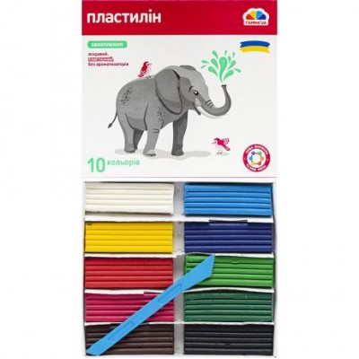 Пластилін "Захоплення" 10 кольорів, 160г "Гамма" у магазині autoplus, з доставкою по Україні, краща ціна