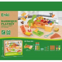 Тісто для ліплення EK 6038 (32), 4 кольори тіста, екструдер, форми, інструменти, тарілки