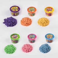 Кінетичний пісок "KidSand" банка 600г KS-01-05 (24) "Danko Toys", ОПИС УКР/РОС. МОВАМИ
