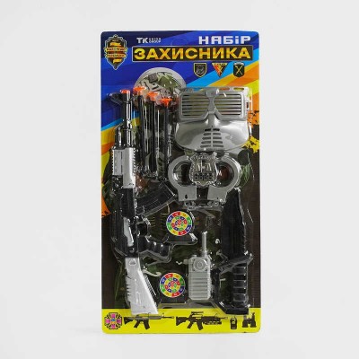 Дитячий набір для війнушек TK 62001 UK (108/2) TK Group , автомат, ніж, стріли на присосках, аксесуари в магазині autoplus, з доставкою по Україні, краща ціна
