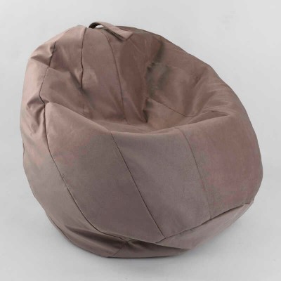 Крісло-мішок "Груша" 2070004141 "Homefort" пінополістеролова кулька, тканина велюр - колір капучино
