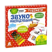 Звуконаслідування.Предмети QR КН1662003У /Укр/ Кенгуру