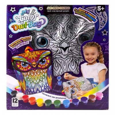 Креативна творчість "My Color Owl-Bag" рюкзачок-сова рос. COWL-01-01