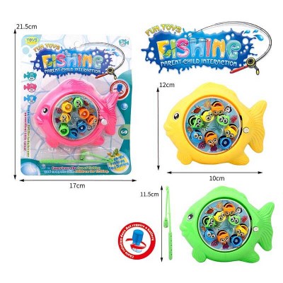 Ігровий набір “Happy Fishing” Риболовля 8102 (360/2) Рибка , 3 кольори, заводна