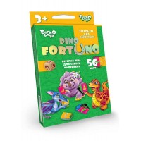 Розвиваюча настільна гра Dino Fortunos UF-05-01 Danko toys , ОПИС УКР/РОС. МОВАМИ