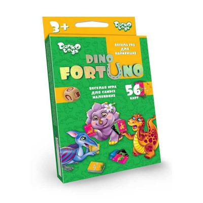 Розвиваюча настільна гра Dino Fortunos UF-05-01 Danko toys , ОПИС УКР/РОС. МОВАМИ в магазині autoplus, з доставкою по Україні, краща ціна