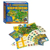 Настільна гра "Подорожуємо Україною" 12120011У "Ранок"